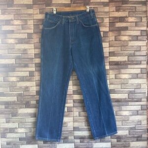 Mens Dickies Dark Wash Jeans Straight Leg Pre Owned 30x30
